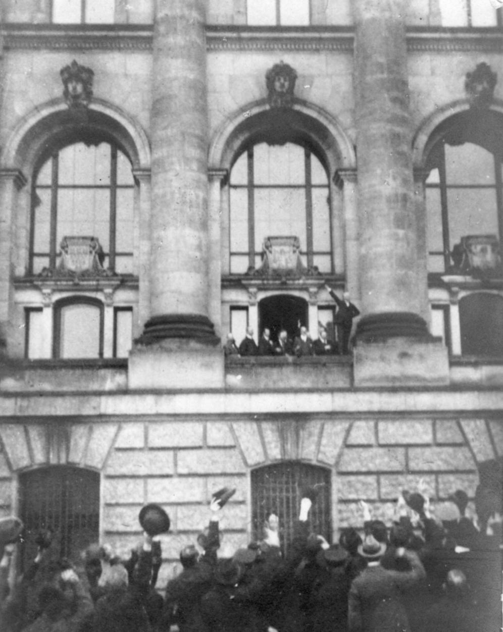 Proclamation of the Weimar Republic