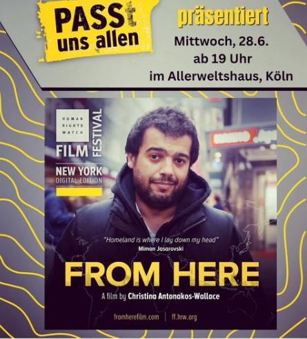FROM HERE— Allerwelthaus, Cologne – GERMANY